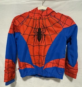 Disney Marvel Spiderman Jacket Size 7/8 - Picture 1 of 10