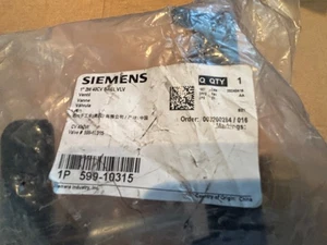 New. Siemens 1" 2-Way 40 Cv Ball Valve, 600psi Close-Off, NPT 599-10315 - Picture 1 of 7