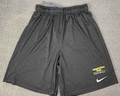 Мужские большие черные спортивные шорты Nike APPALACHIAN STATE FOOTBALL - Изображение 1 из 4