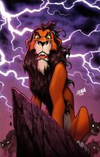 Disney Villains Scar #1 cover ZC Nakayama virgin FOC 15 copy incentive Lion King
