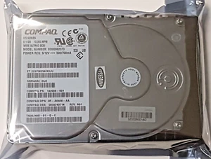 9,1 GB Compaq BD00962373 10000 RPM Wide Ultra 3 SCSI 80PIN 3,5 " Hard Drive New - Picture 1 of 1