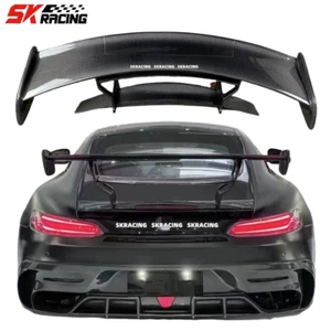 Alerón trasero de fibra de carbono real para Mercedes Benz AMG GT GTS GTC GTR - Imagen 1 de 19