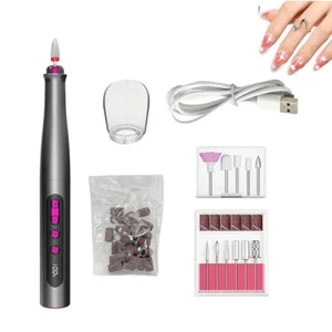 Nagelfräser für Gelnägel 35000 u/Min Elektrische Nagelfeile Maniküre Pediküre DE - Bild 1 von 18