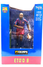 2006 Authentic Barcelona ETO'O #9 FTChamps 12" Figure, UEFA UCL La Liga Soccer 