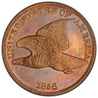 1856 1C Snow-9 Flying Eagle Cent PCGS PR64 (PHOTO SEAL)