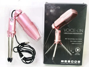 Micrófono bebe Voice On USB Plug and Play Studio con soporte de micrófono modelo BB-T882 - Imagen 1 de 5