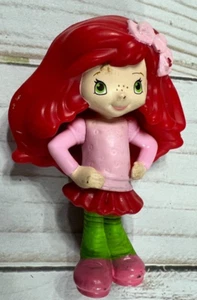McDonalds Happy Meal Toy 2010 Strawberry Shortcake and Blueberry Figures Doll 3" - Picture 1 of 6