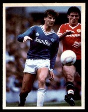 Daily Mirror Stick With Soccer 1986-1987 (Without Text) Steve Walsh Leicester