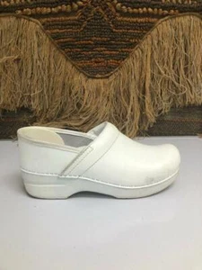 Zapatos Sandalias Enfermería DANSKO Mules Cuero Blanco MUJER 39/8.5-9 606010101 - Imagen 1 de 9