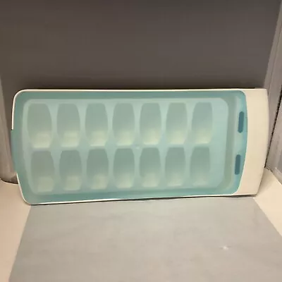 OXO Tot Baby Food Freezer Tray With Teal Protective Silicone Cover Set Of 1 • 8.90$