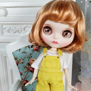 Muñeca Takara 12" Neo Blythe RBL pelo corto rubio cuero cabelludo y cúpula solo pelucas - Imagen 1 de 3