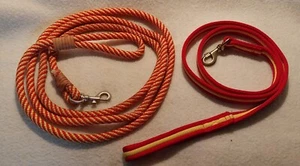 2 x Führstrick spanische Farben Anbindestrick Leine Führleine 1,70 bzw. 2,90 m - Bild 1 von 2