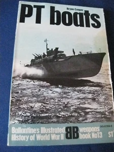 Ballantine's WWII Weapons #13 PT Boats by Bryan Cooper SC 1970 1st prt. Fine VTG - Picture 1 of 4