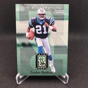 1996 Donruss Rated Rookie #3 Tim Biakabutuka - Carolina Panthers - Picture 1 of 3