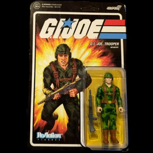 GI Joe GI Trooper Infantry - Figura de acción camuflaje rosa 3,75" Super7 Reaction - Imagen 1 de 1