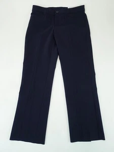 Pantaloni pantaloni donna blu navy 8P Christopher Banks a forma di vestibilità vita media tasche petite - Foto 1 di 35