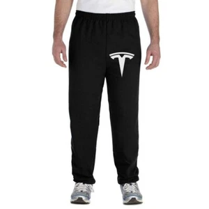 Tesla Motor Cyber Truck Elon Musk SpaceX Cybertruck Closed Bottom Sweatpants - Picture 1 of 12