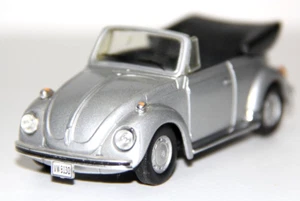 HONGWELL USATO 1:43 DIE CAST VOLKSWAGEN BEETLE MAGGIOLINO GRIGIO EDI 6 VARIE - Foto 1 di 7