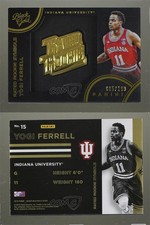 2016 Panini Black Gold Collegiate Rated Symbols /199 Yogi Ferrell #15 Rookie RC