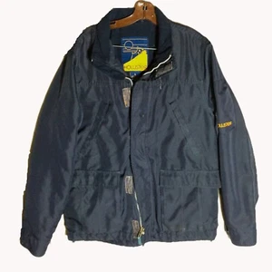 Hollister Ski & Sport Parka Men's Large Coat Blue Multi-Pocket Chore Barn Jacket - Picture 1 of 22