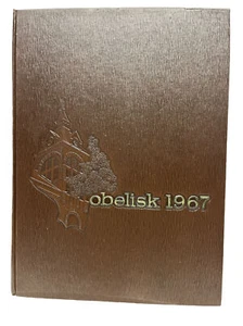 1967 SOUTHERN ILLINOIS UNIVERSITY, CARBONDALE, ILLINOIS YEARBOOK - OBELISK SIU - Picture 1 of 13