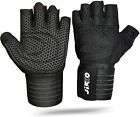 Half Finger Cycling Gloves, Mountain/Road Bike/Fitness Gloves Anti-Slip Size L