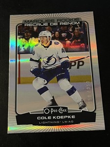 2022-23 Cole Koepke O-Pee-Chee OPC Marquee Rookie Rainbow Foil 158/350