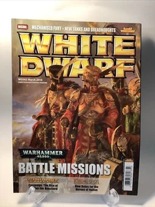 White Dwarf 362 March 2010 Mechanised Fury New Tanks Dreadnoughts Games Workshop - Picture 1 of 6