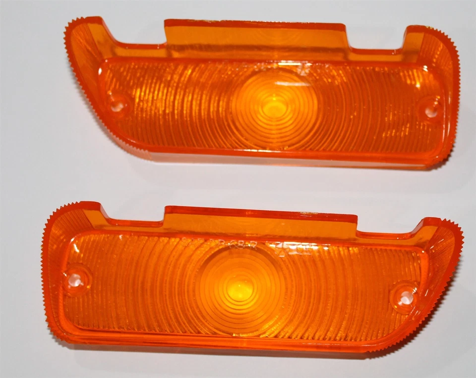 NEW 1968-69 Plymouth B-Body Parking Lamp Lenses - Image 1 of 1