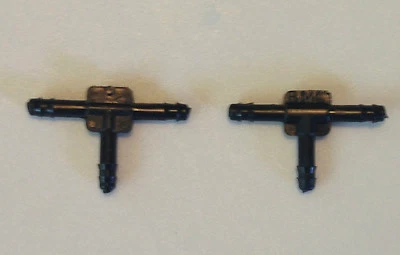 Chrysler 2 пластиковый вакуумный шланг Y T разветвители разъемы омыватель ветрового стекла 1/8 дюйма  - Изображение 1 из 4