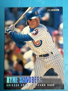1996 Fleer - Ryne Sandberg - TIFFANY - #328 - Chicago Cubs - Picture 1 of 5
