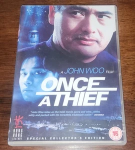 Once a Thief (1991) DVD Hong Kong Legends PAL Region 2 UK John Woo Chow Yun-Fat - Imagen 1 de 3
