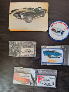 Corvair Magnets, Patches, Keychain And Postcard Lot - Picture 1 of 7