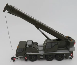 Rare Herpa Ho 1/87 Truck Crane Mobilkran Ltm Liebherr 1045/1 Bundeswehr - Picture 1 of 9