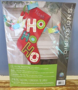 Dimensions "Ho Ho Ho" Felt Stocking Kit  NEW - Picture 1 of 4
