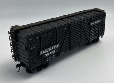Atlas O Scale 2 Rail 6223 Rio Grande D&RGW 40' Stock Car - Image 1 of 4