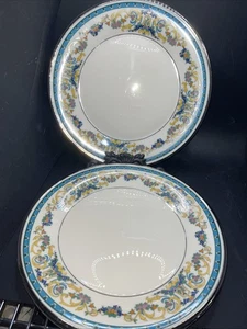 Set Of 4 Gorgeous Lenox Fair Lady Dinner Plates - Picture 1 of 4