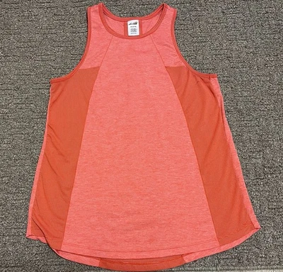 Camiseta sin mangas AVIA Active para mujer talla M naranja espalda deportiva malla ventilación entrenamiento atlético Foto 1 de 4
