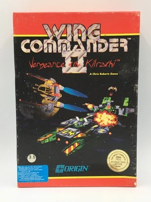 WING COMMANDER II Vengeance Of The Kilrathi IBM PC Game 3.5" Disc Chris Roberts - Image 1 of 4
