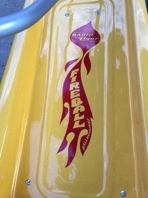 Radio Flyer Fireball Wagon máscara de pintura para restauración.  Bola de fuego 2000 Foto 1 de 4