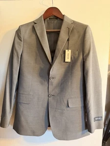 Kenneth Cole REACTION schmale Passform formelles Sakko Größen 8-20, grau, 18 NEU UVP $ 75 - Bild 1 von 6