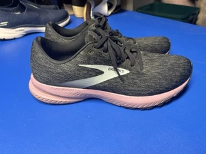 Brooks Launch 7 Womens Size 11.5 Blue Pink Athletic Running Shoes Sneakers - Picture 1 of 6