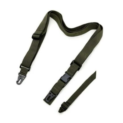 3 Point Rifle Sling Adjustable Bungee For Air-soft Gun Straps Paintball Hunting - Image 1 of 4