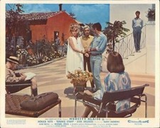 MODESTY BLAISE MONICA VITTI TERENCE STAMP LOBBY CARD