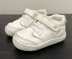 Stride Rite 360 Taye Sneaker Shoes White Size 4M Boy Baby Infant Toddler Crib
