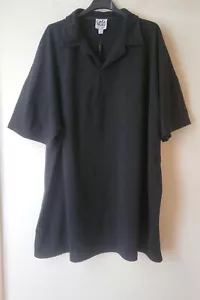 LOLA MAY POLO T-SHIRT DRESS IN BLACK SIZE 20 - Picture 1 of 5