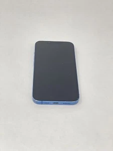 Apple iPhone 13 128GB Unlocked Blue A2482 MLMT3LL/A DEFECTIVE B0450 - Afbeelding 1 van 4