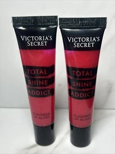 Victoria's Secret Total Shine Addict Flavored Lip Gloss- Cherry Bomb No Seal - Picture 1 of 2