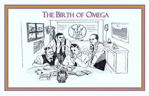 BIRTH OF Series - Omega Psi Phi Print - BIRTH OF OMEGA 11" x 17" Version 5 - Picture 1 of 1