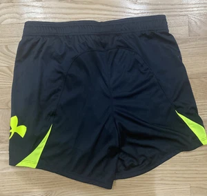 Women's Under Armour Loose Fit Colorblock 6  Poly  Basketball Shorts New Medium - Picture 1 of 3